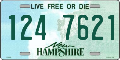 NH license plate 1247621