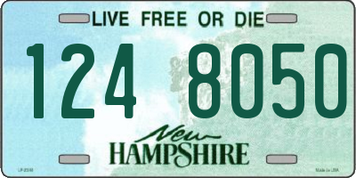 NH license plate 1248050