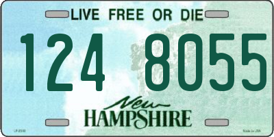 NH license plate 1248055