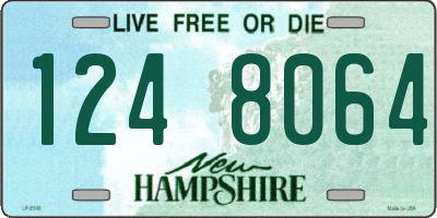 NH license plate 1248064