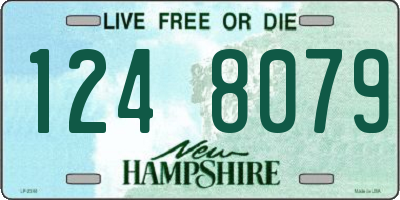 NH license plate 1248079