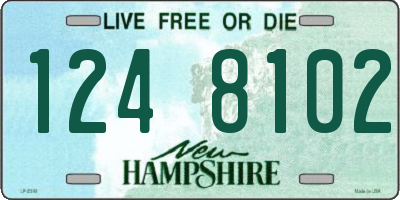 NH license plate 1248102