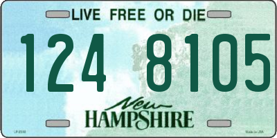 NH license plate 1248105