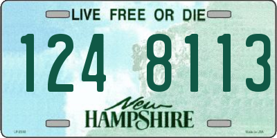 NH license plate 1248113