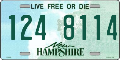 NH license plate 1248114