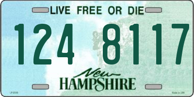 NH license plate 1248117