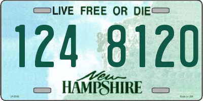 NH license plate 1248120