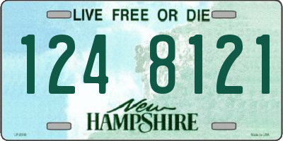 NH license plate 1248121