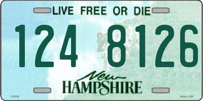 NH license plate 1248126