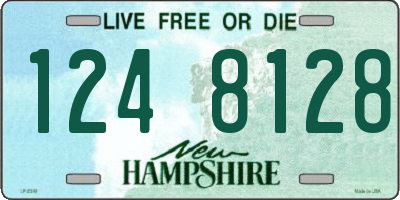 NH license plate 1248128