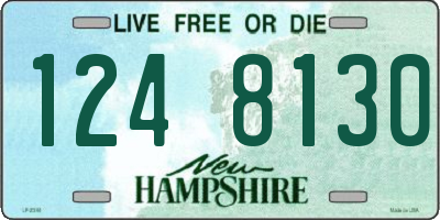 NH license plate 1248130