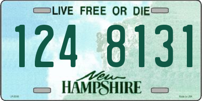 NH license plate 1248131