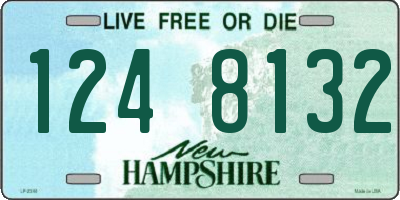 NH license plate 1248132
