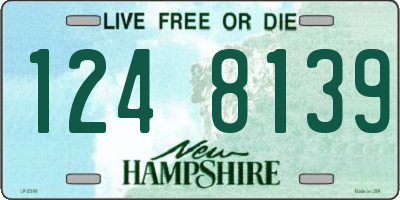 NH license plate 1248139
