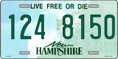 NH license plate 1248150
