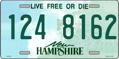 NH license plate 1248162