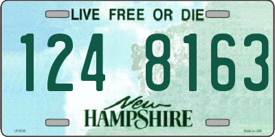 NH license plate 1248163