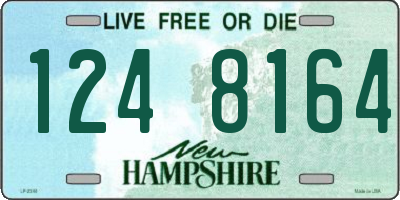 NH license plate 1248164