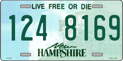 NH license plate 1248169