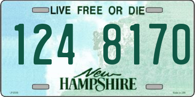 NH license plate 1248170