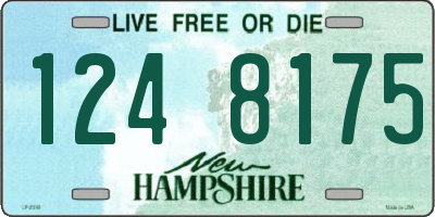 NH license plate 1248175