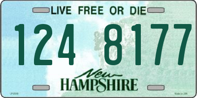 NH license plate 1248177