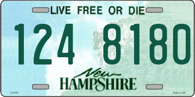 NH license plate 1248180