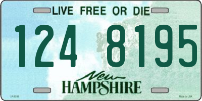 NH license plate 1248195