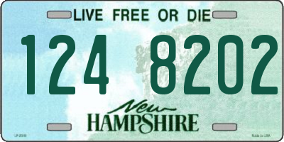 NH license plate 1248202