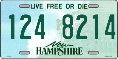 NH license plate 1248214