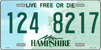 NH license plate 1248217