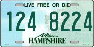 NH license plate 1248224