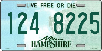 NH license plate 1248225
