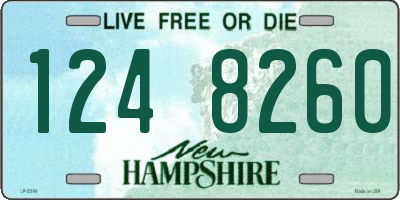 NH license plate 1248260