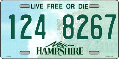 NH license plate 1248267