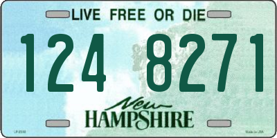 NH license plate 1248271