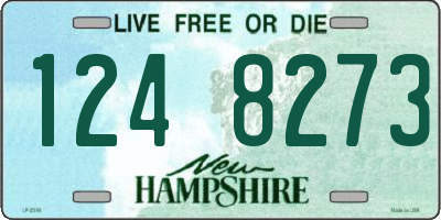 NH license plate 1248273