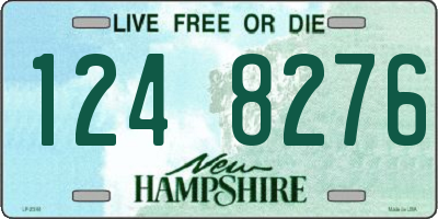 NH license plate 1248276