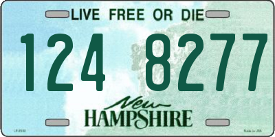 NH license plate 1248277