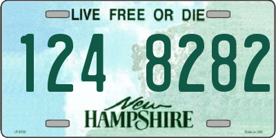 NH license plate 1248282