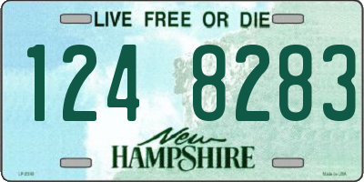 NH license plate 1248283