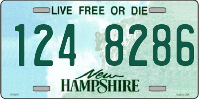 NH license plate 1248286