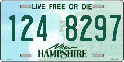 NH license plate 1248297