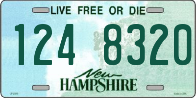 NH license plate 1248320