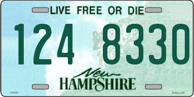 NH license plate 1248330