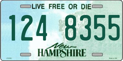 NH license plate 1248355