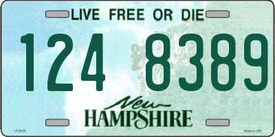 NH license plate 1248389