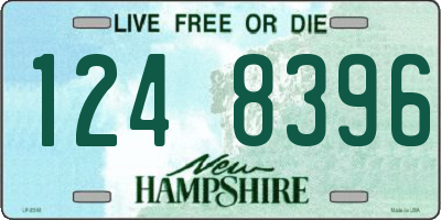 NH license plate 1248396
