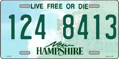 NH license plate 1248413