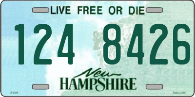 NH license plate 1248426